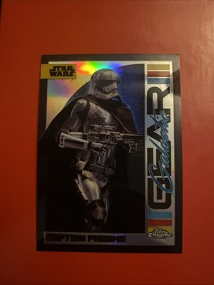 Star Wars Karte Topps Chrome 2024 Rebel Alliance # GG-6 Captain Phasma Refractor