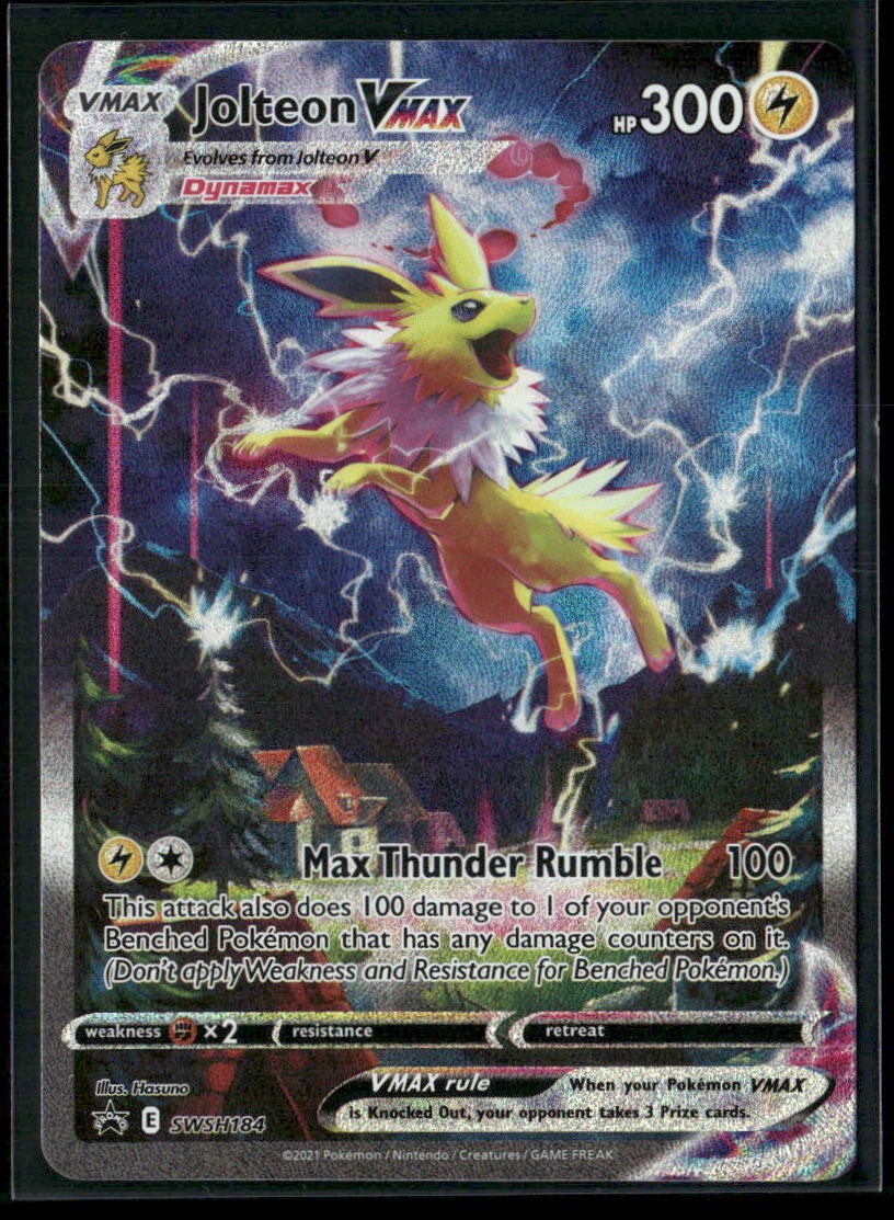 Jolteon VMAX - Promo SWSH: Sword & Shield Promo Cards SWSH184 NM