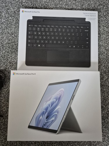 Microsoft Surface Pro 9 5G SQ3 8GB RAM 128GB SSD Platinum Boxed Barely USED - Picture 6 of 9