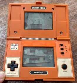 Junk Nintendo Game & Watch DONKEY KONG DK-52 Multi Screen LCD Electronics Game