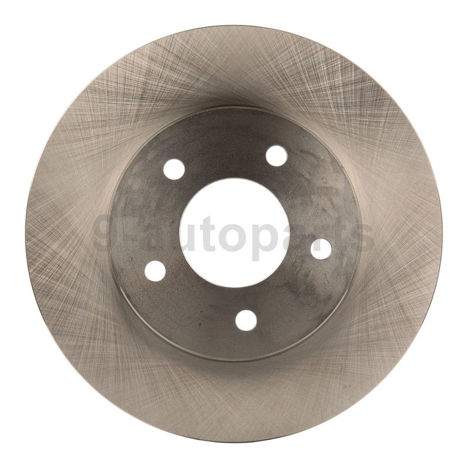 Rotores de freio dianteiro e traseiro + pastilhas de freio de cerâmica para 1995-1999 Chevrolet Lumina - Imagem 4 de 4