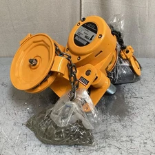 HARRINGTON G-NTH010-10 Manual Chain Hoist Geared Trolley 2,000 lb Lift Cap 10 ft