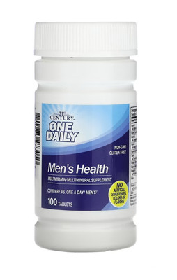 21st Century, Eine täglich, Gesundheit für Männer, 100 Tabletten