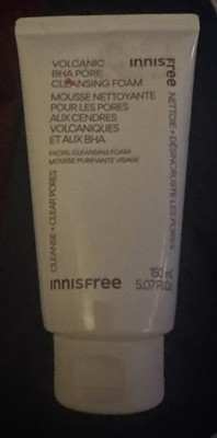 Innisfree Volcanic Pore BHA Cleansing Foam 5.07 oz Facial Clear Pores SEALED NEW