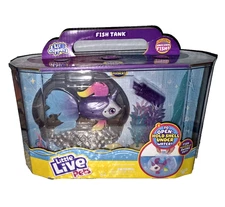 Little Live Pets Lil Dippers UNICORN FISH TANK Exclusive Unicorn Fish NIB