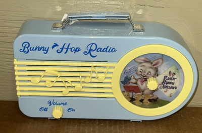 Blue Mr Cottontail Bunny Hop Radio Plays Music Two Songs Out Loud