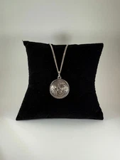 70's Zodiac Scorpio Diamond Cut Necklace