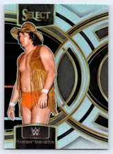 2024 Panini Select WWE - Premier Level Bob Orton #185 Silver Prizm