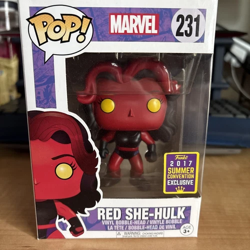 Funko Pop! Vinyl: Marvel - Red She-Hulk - SDCC Walgreens (Exclusive) #231