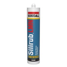SOUDAL SILIRUB LMN - WINDOW AND DOOR SEALANT - GLAZING SEALANT -BLACK