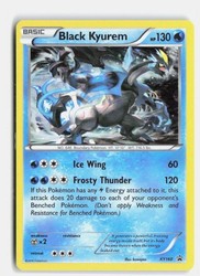 Black Kyurem XY160 XY Black Star Promos Holo