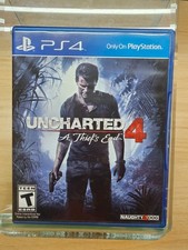 PS4 UNCHARTED 4 A THIEF'S END - 2016 - TESTED/WORKING