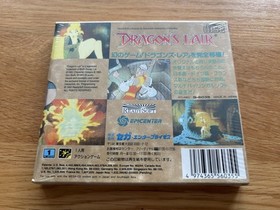 BRAND NEW! Dragon&rsquo;s Lair JAPAN Sega Mega CD Mega Drive Factory Sealed!