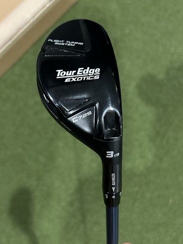 Tour Edge Exotics C725 Hybrid 3H-19* DENALI Stiff Shaft RH With Head Cover