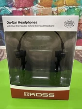 Koss Sporta Pro On-Ear Headphones, Black #185597