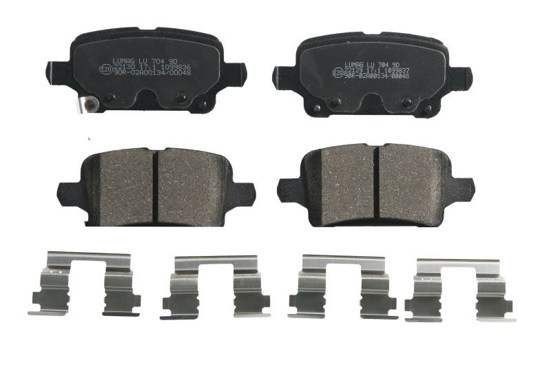 Plaquettes de frein BRECK pour Opel Astra K B16 1.0 essence modèle 2018