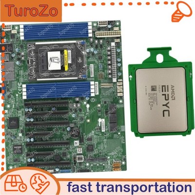H12SSL-i AMD EPYC 7262+ Supermicro REV1.01 8-core 3.2GHz combo Open box