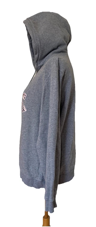 OPENING CEREMONY Women's Sorority Logo Patch Sweatshirt Gray Size Medium - Image 3 of 4