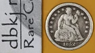 1852-P Seated Liberty Dime — photo from another recent sale