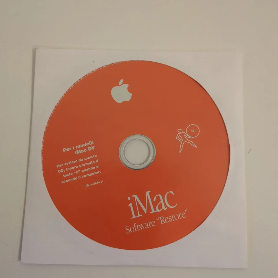 Vintage 1999 Macintosh Mac iMac DV v9.0 - Manuali Utente - CD Software Install - Imagen 2 de 4