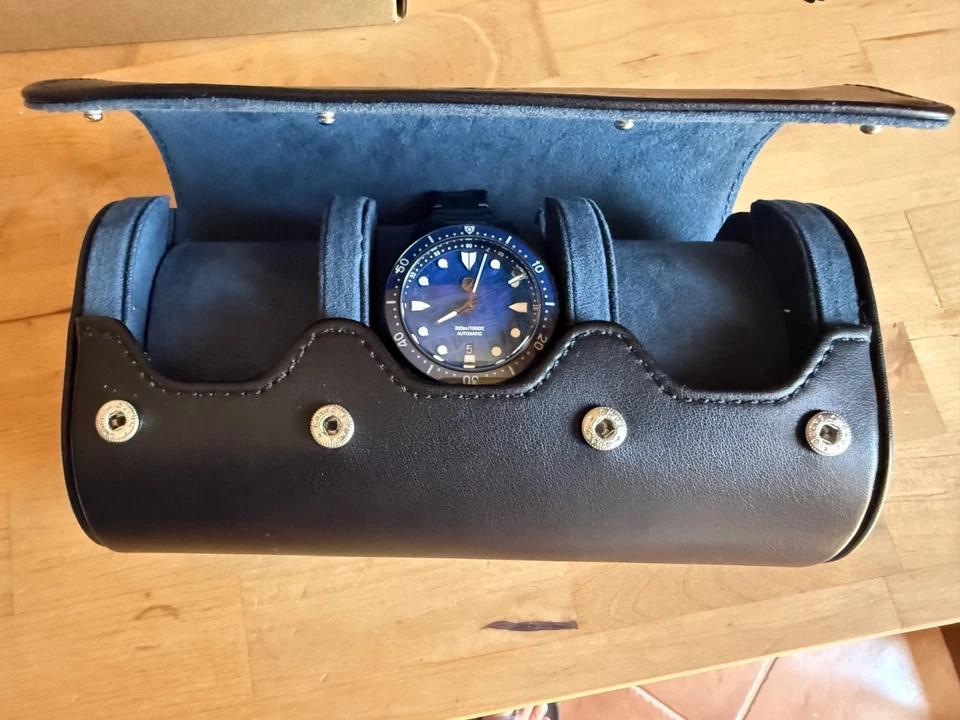 "ZELOS GREAT BLANCO 43MM DLC ""METEORITO AZUL"" - Imagen 2 de 4
