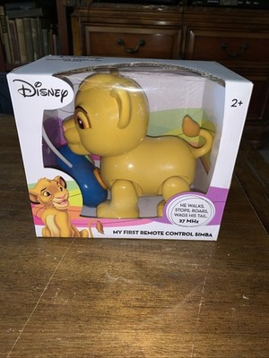 DISNEY MY FIRST REMOTE CONTROL SIMBA WALKS ROARS New Open Box