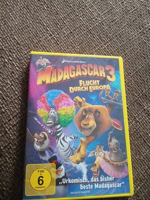 Madagascar 3 Flucht durch Europa DVD  2012 Animation Kinder Film 