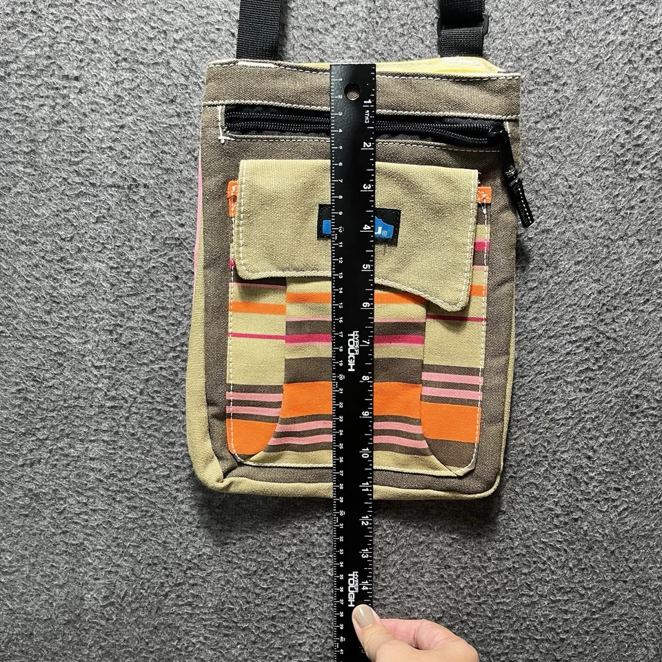 KAVU Mujer Bandolera Correa Ajustable Hombro Bolso de Viaje Cartera Multicolor Foto 4 de 4