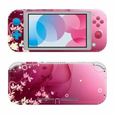 For Nintendo Switch Lite Floral Design Protective Vinyl Skin Wrap Decal