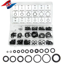 1200Pcs Rubber O-Ring Assortment Set Gasket Hydraulic Automotive Seal Kit