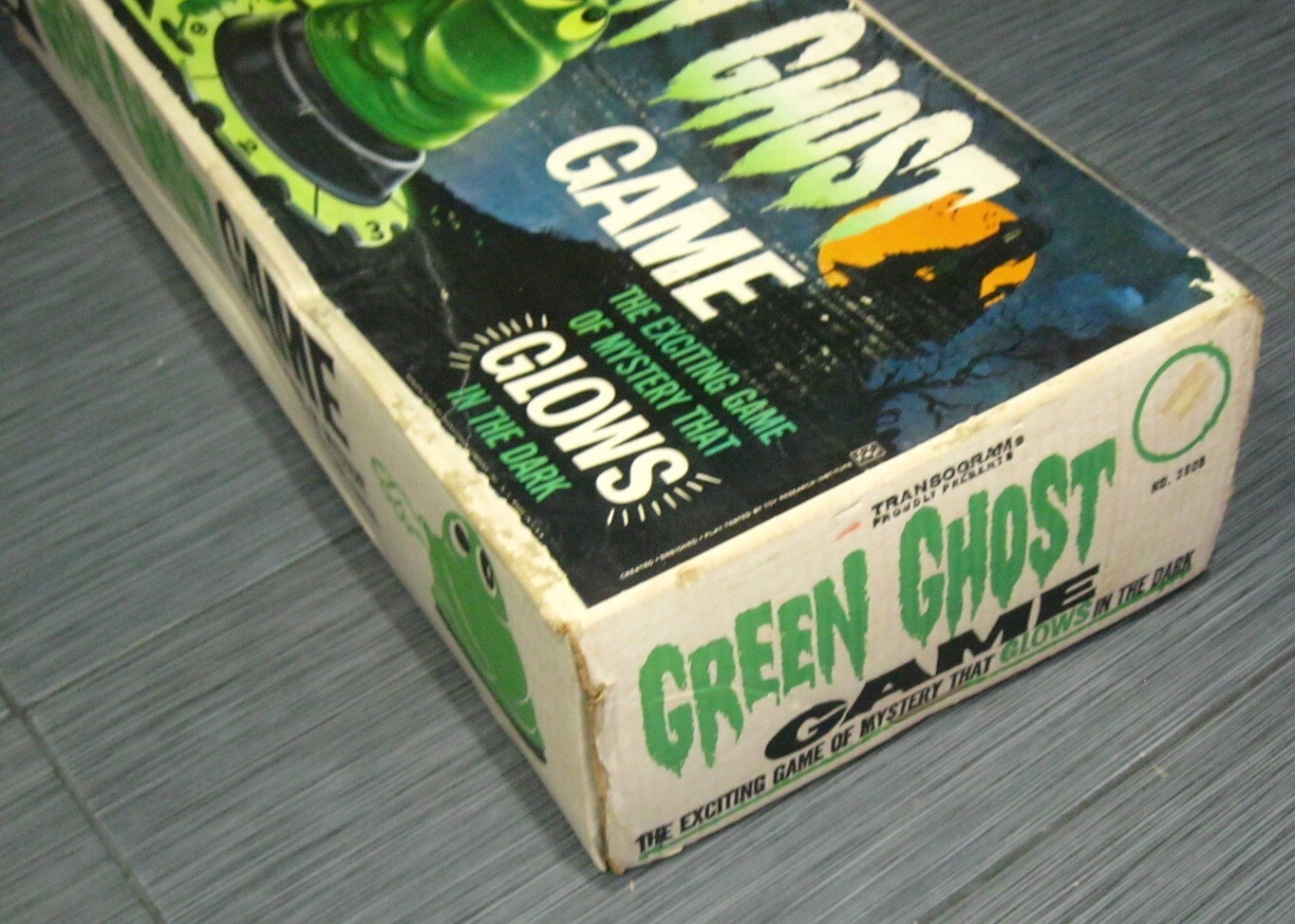 Vintage 1960's Transogram Green Ghost Haunted Game Box Only | eBay