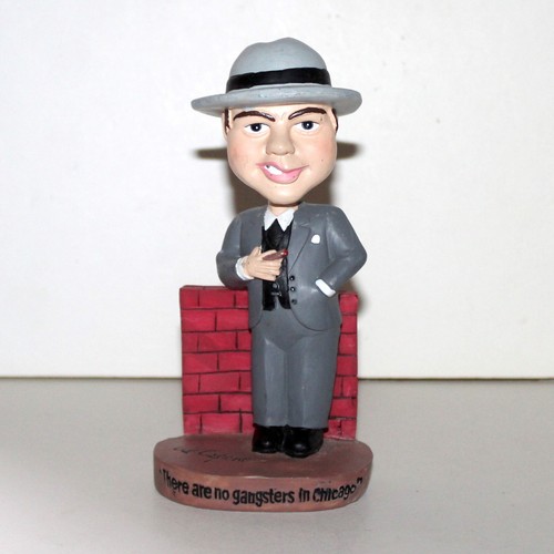 Figura pared There Are No Gangsters In Chicago BobbleHead Al Capone Mafia - Imagen 2 de 13