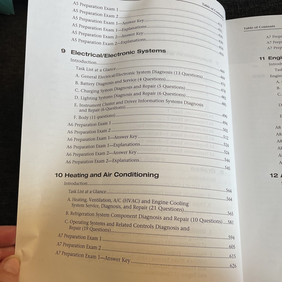 Delmar ASE Automotive Technician Certification A1A8, L1, Like New eBay