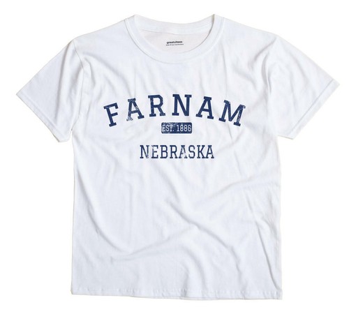 Farnam Nebraska NE T-Shirt EST - Picture 2 of 6