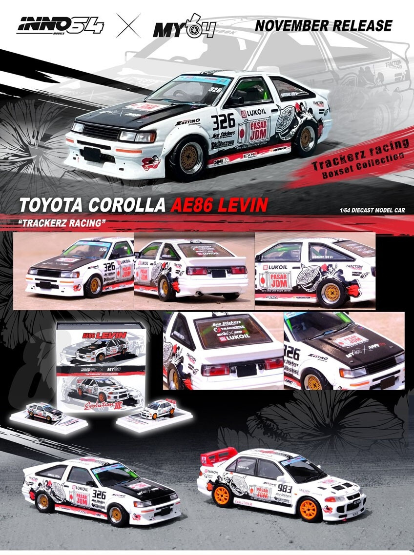 INNO64 Toyota Corolla AE86 Levin #326 