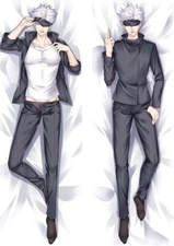 150x50cm Gojo Satoru Hugging Body Pillow Cover Case Xmas Gift 01