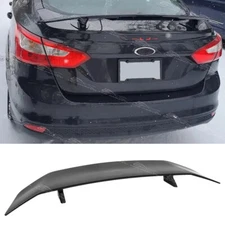For Ford Focus Fiesta SE Sedan Carbon Fiber 47"  Rear Trunk GT Spoiler Tail Wing