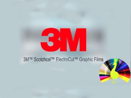 3M 7125 Scotchcal Tan 39 Vinyl Film Sign Craft Hobby Decal Sheet Roll - Bild 3 von 7