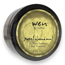 Wen Sweet Almond Mint Re Moist Intensive Hair Treatment 4oz Chaz Dean NEW SEALED