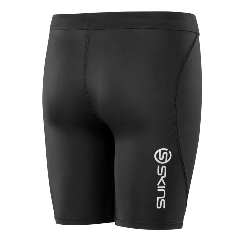 Skins Series-1 Youth Compression Half Tights (Black) | GREAT BARGAIN - Image 2 of 2