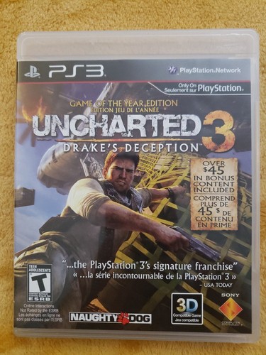 Uncharted 3 : Drake's Deception - Game of the Year Edition - Playstation 3