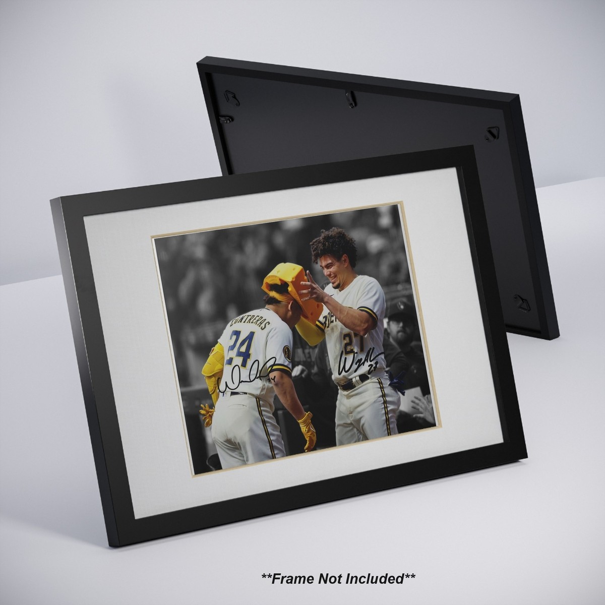 Willy Adames William Contreras Milwaukee Brewers Signed Photo