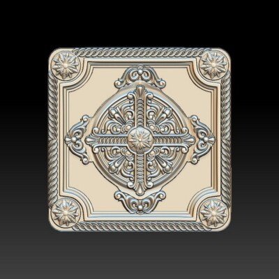 STL File Decor  726 -  Model for CNC Router Machine