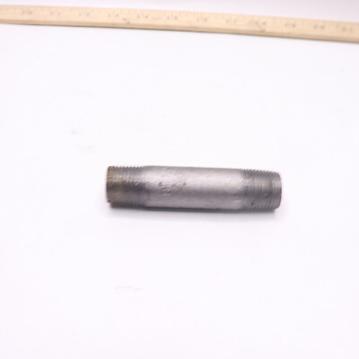 (20-Pk) ProFlo Pipe Nipple Sch 80 Stainless Steel 1/2'' MNPT x 3-1/2'' TBE IBXNDN