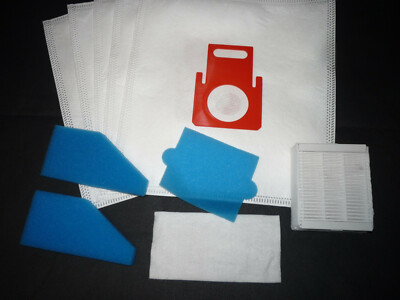 10 Beutel + Filter Set kompatibel Thomas Aqua+ Multi Clean X8 Parquet, Twin XT
