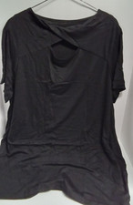 WOMENS SHORT SLEEVE SUMMER T SHIRTS -TUNICS LOOSE COSY BASIC BLOUSE TOPS