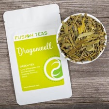 Dragonwell Lung Ching Green Tea - Chinese Loose Leaf - Fusion Teas