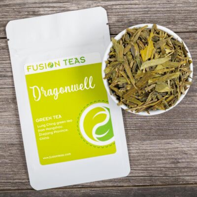 Dragonwell (Lung Ching) Green Tea - Chinese Loose Leaf  - Fusion Teas