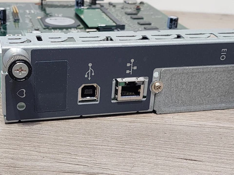 HP Color LaserJet CP3525x Main Formatter Board with Ethernet & USB Ports - Image 2 of 4