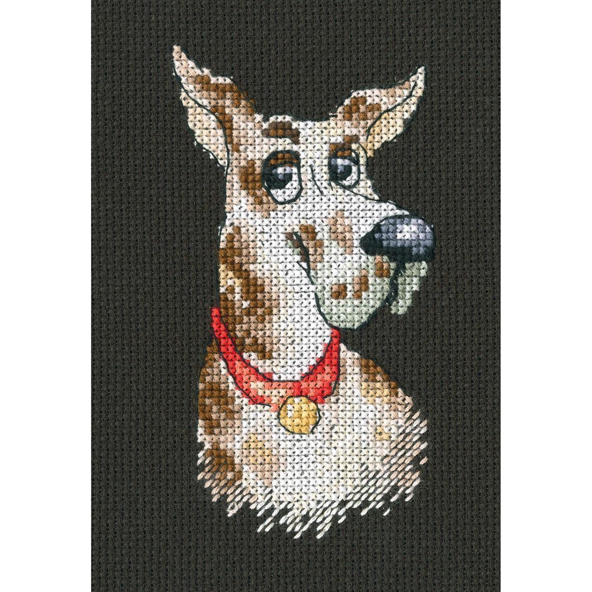RTO counted Cross Stitch Kit with plywood form ""Champion"" MBE9015, 6,5x12 cm, DI